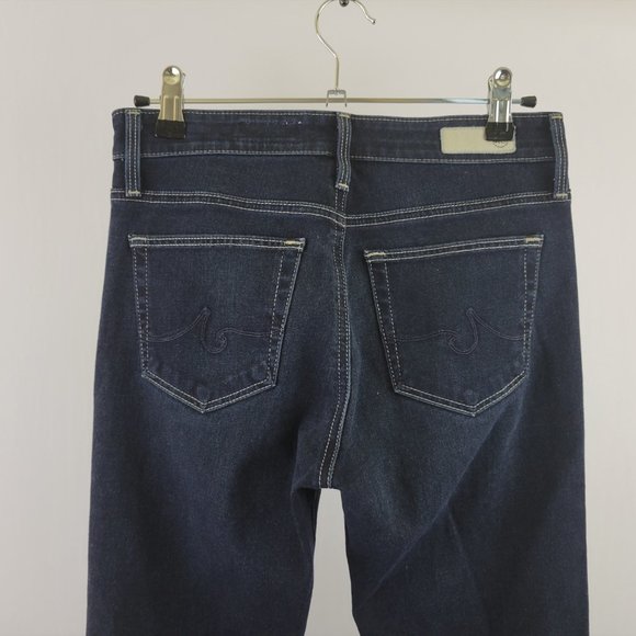 AG Farrah Contour 360 High Rise Skinny Jean, Dark Wash MINT - Picture 8 of 13